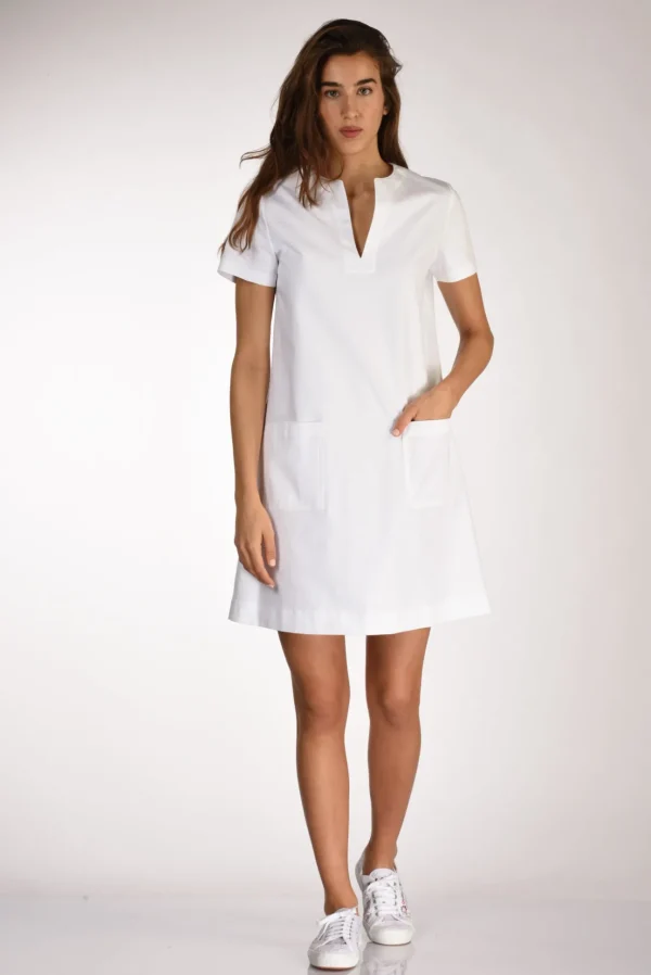 abito con tasche bianco