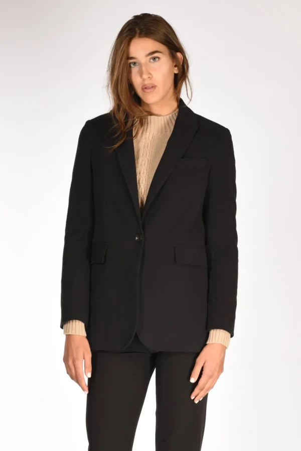 blazer felpa nero