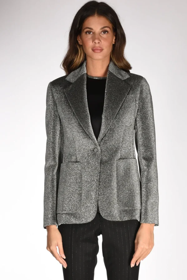 blazer flora grigio