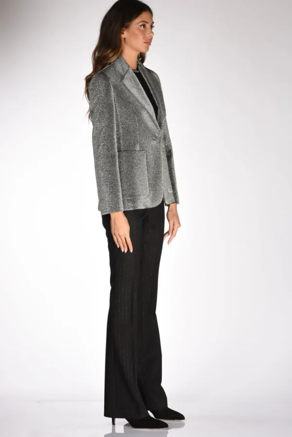 blazer flora grigio