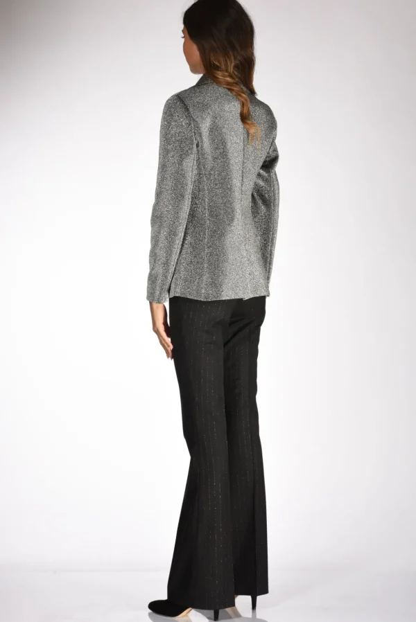 blazer flora grigio