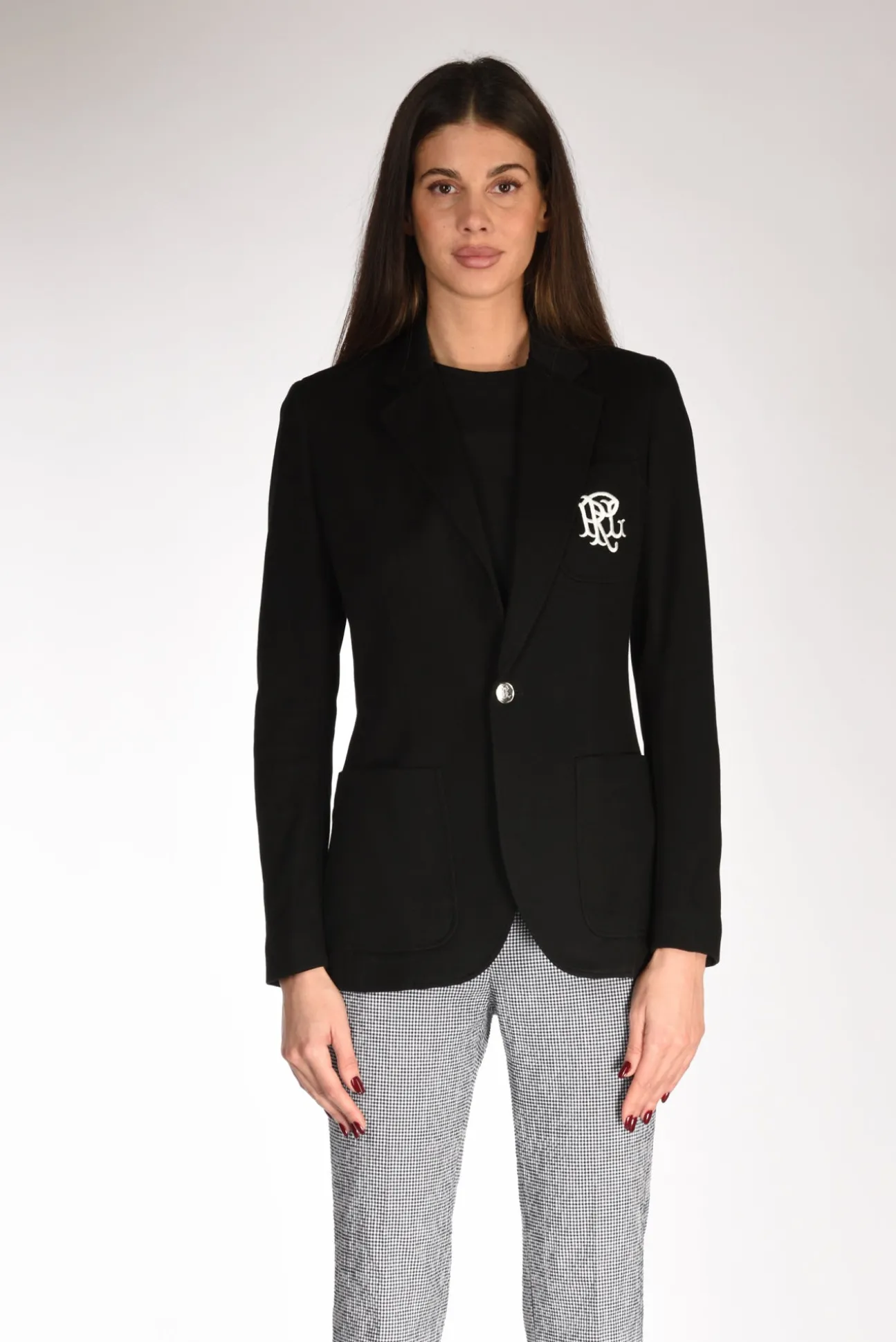 blazer_jaquard_nero_1.webp blazer jaquard nero