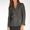 blazer lauren grigio