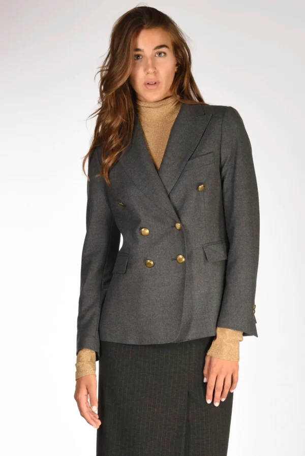 blazer lauren grigio