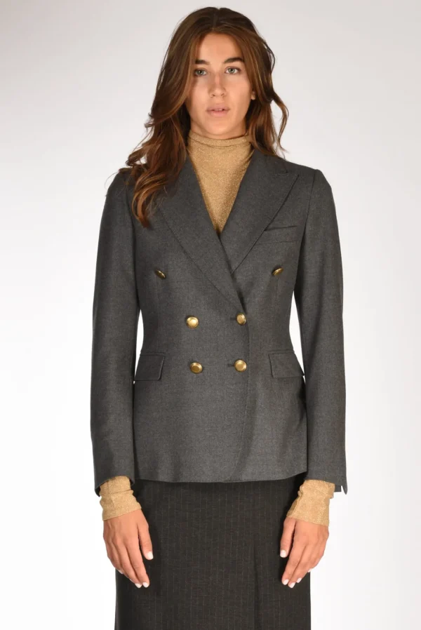 blazer lauren grigio