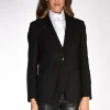 blazer monopetto nero