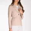 blazer monopetto rosa antico
