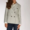 blazer terrie grigio/nero
