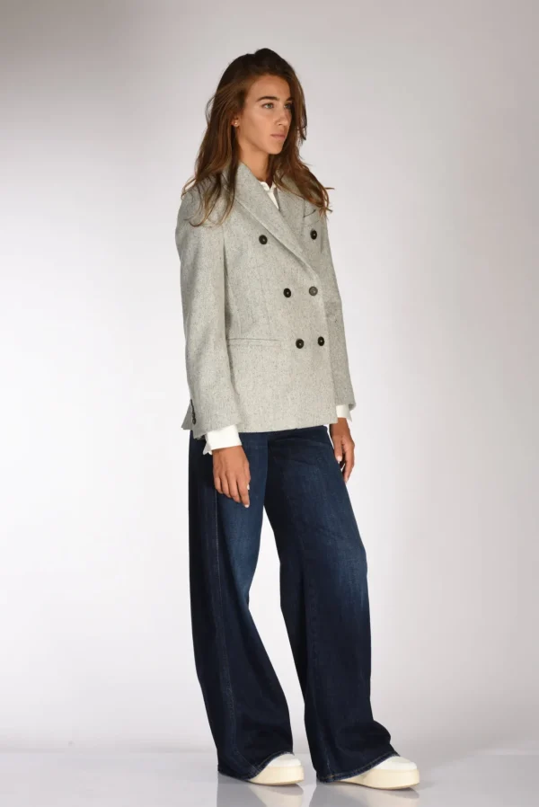 blazer terrie grigio/nero