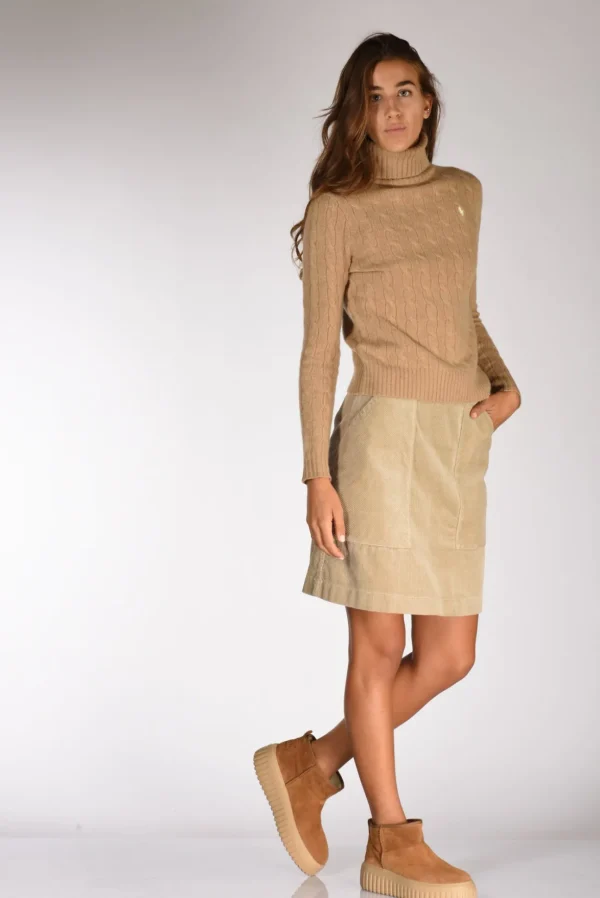 boot h-stripes beige scuro