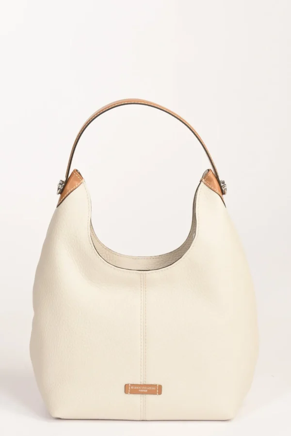 borsa alessandra bianco naturale