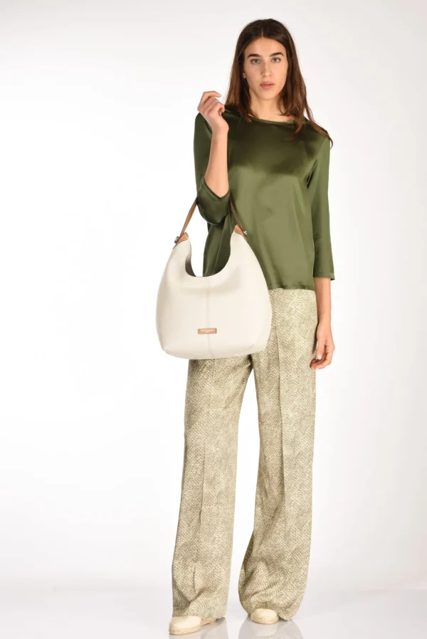 borsa alessandra bianco naturale