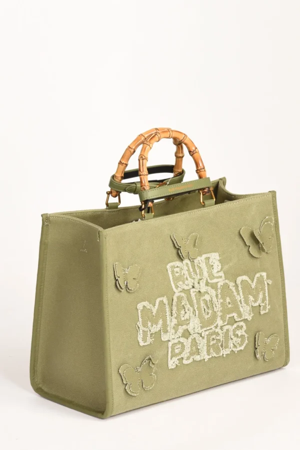 borsa butterfly verde