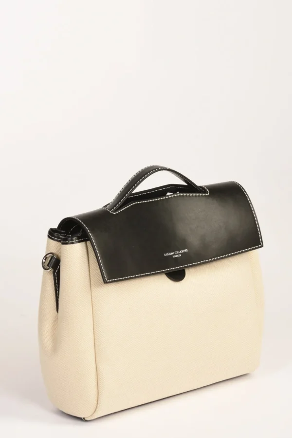 borsa clio bianco/nero