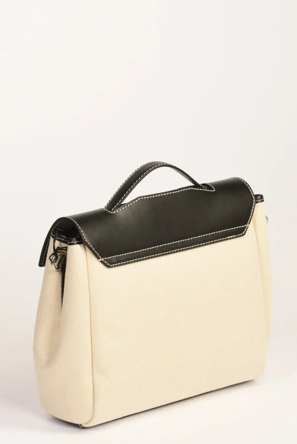 borsa clio bianco/nero