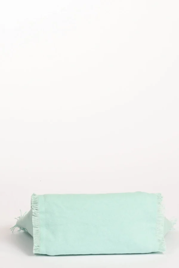 borsa colette azzurro/bianco