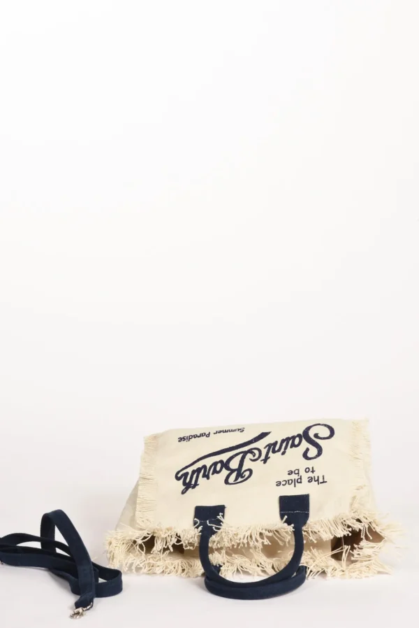 borsa colette bianco/blu