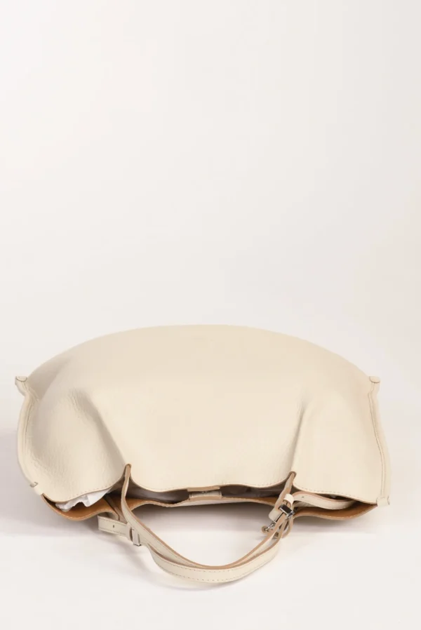borsa dory bianco naturale