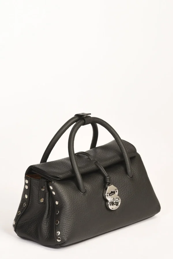 borsa dotta nero
