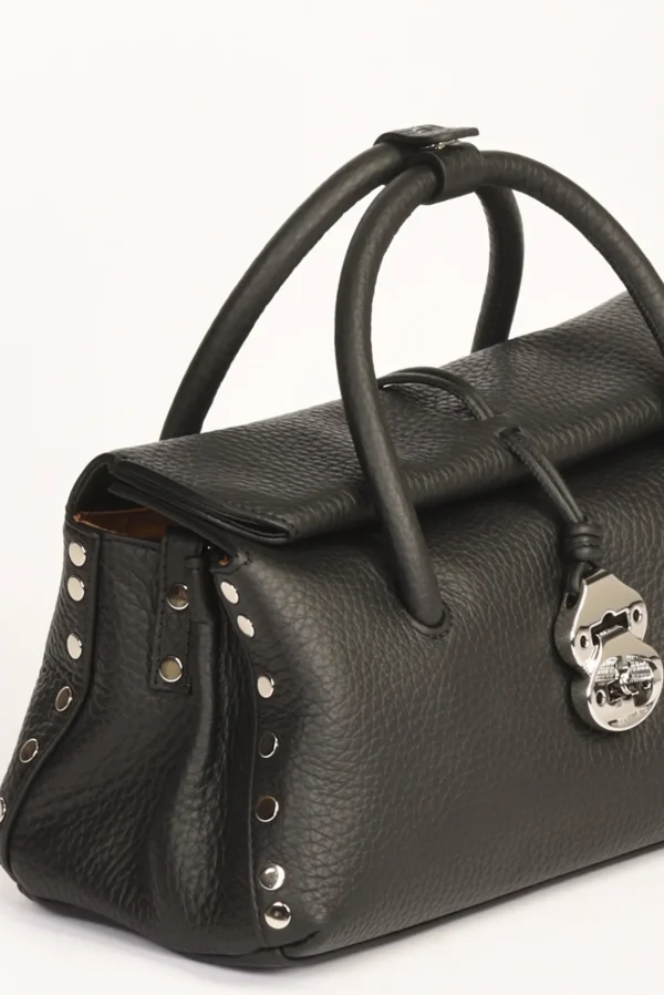 borsa dotta nero