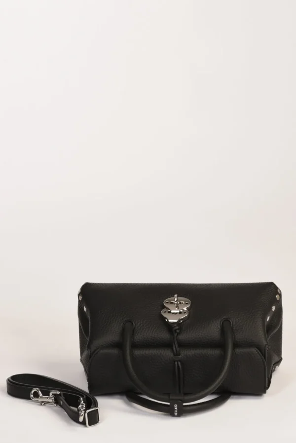 borsa dotta nero