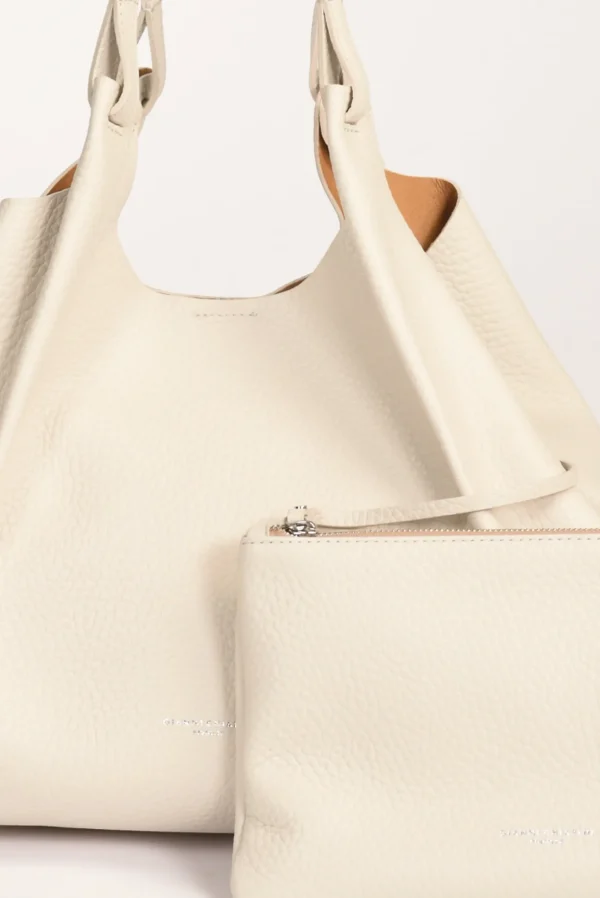 borsa dua bianco naturale