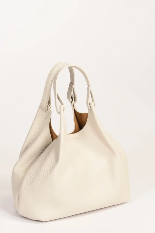 borsa dua bianco naturale