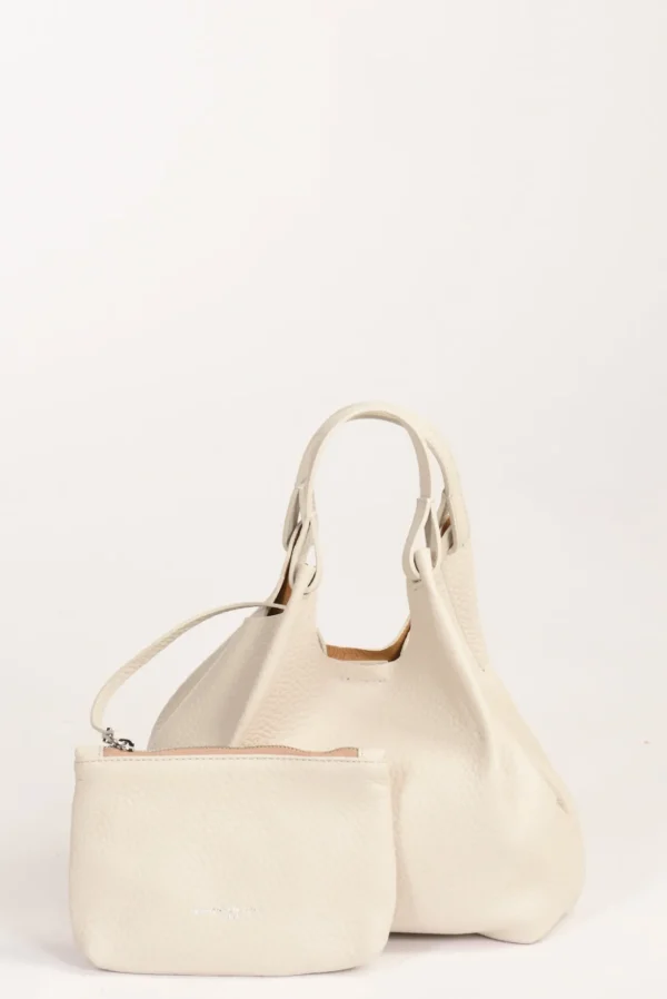 borsa dua bianco naturale