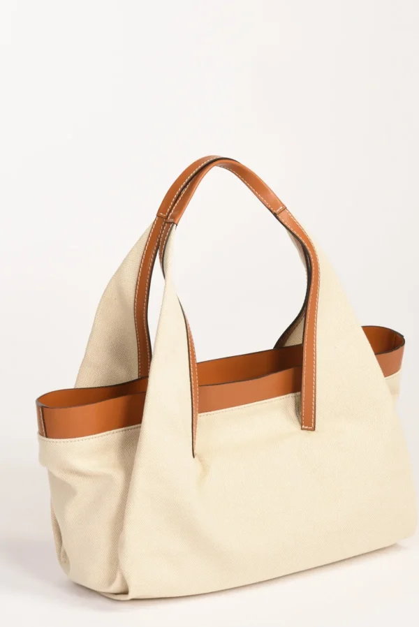 borsa giulia bianco naturale