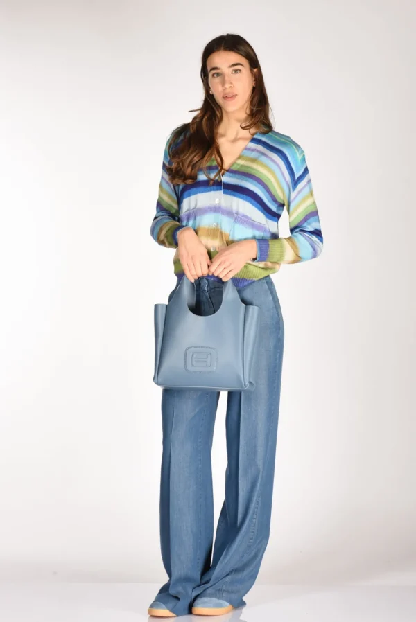 borsa h-bag blu chiaro