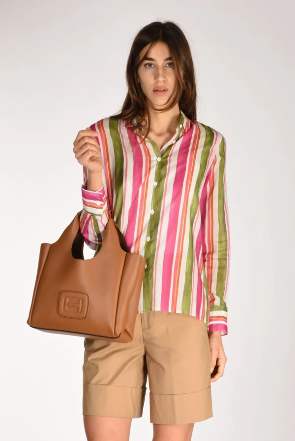 borsa h-bag marrone chiaro