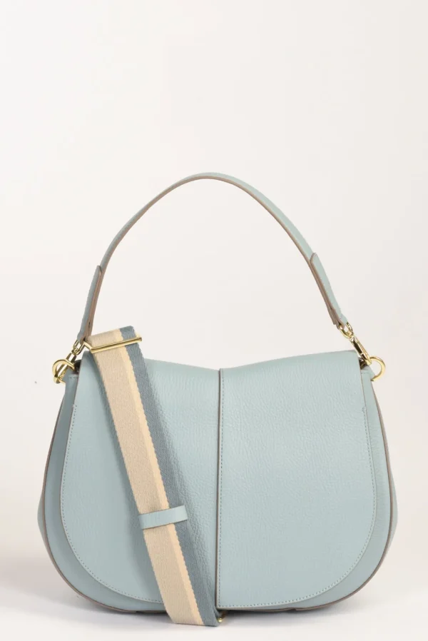 borsa helena round azzurro