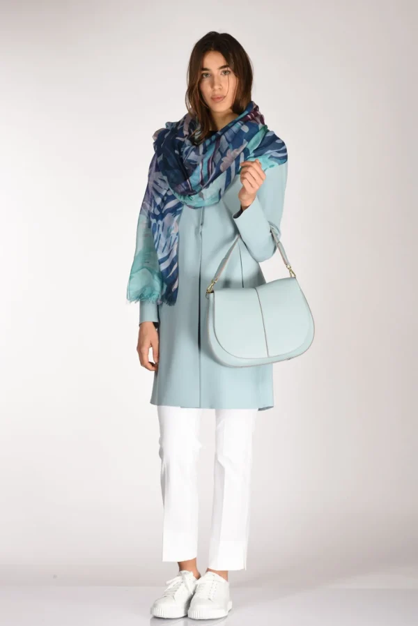 borsa helena round azzurro