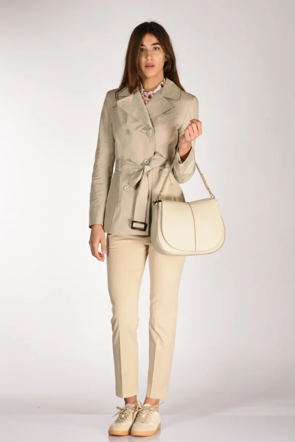 borsa helena round beige chiaro