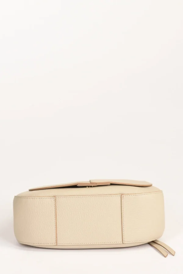 borsa helena round beige chiaro