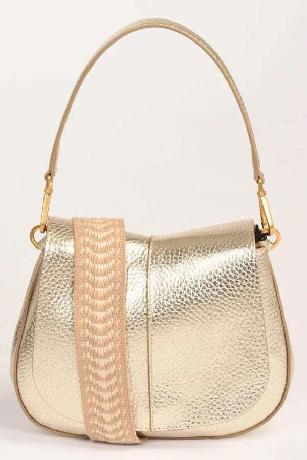 borsa helena round oro