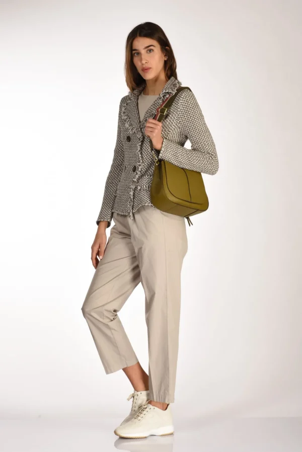 borsa helena round verde olivo