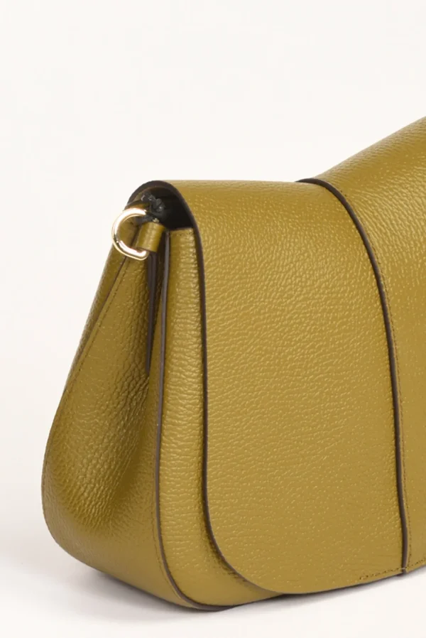 borsa helena round verde olivo