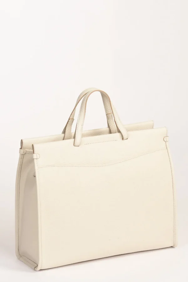 borsa lavinia bianco naturale