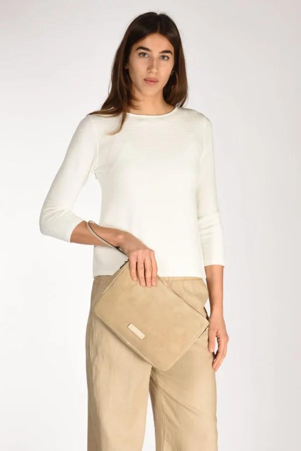 borsa nora beige