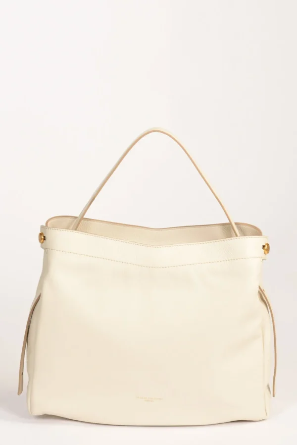 borsa ottavia bianco naturale
