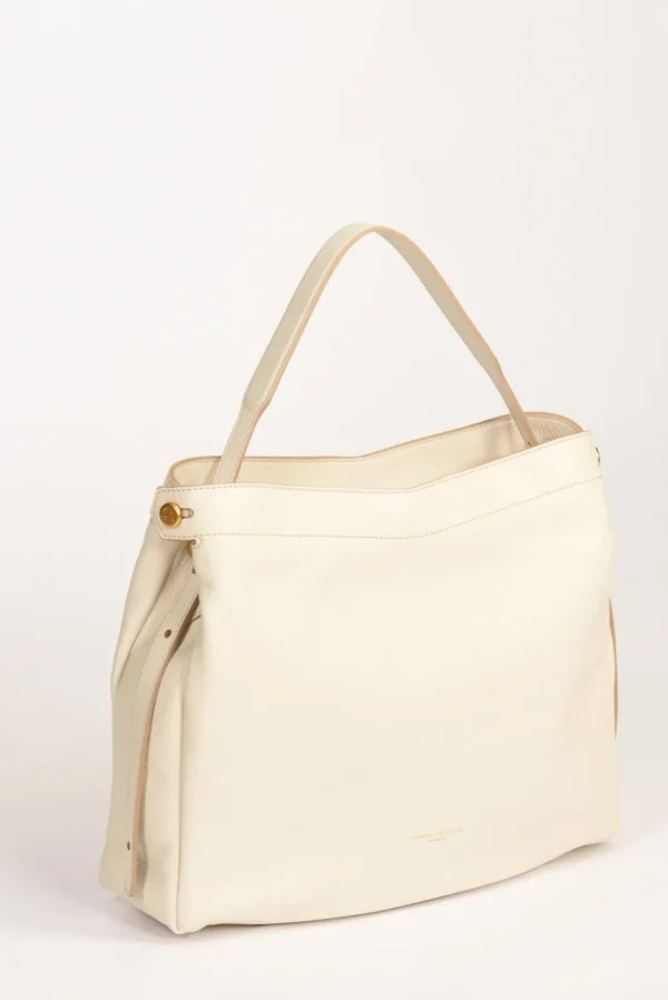 borsa ottavia bianco naturale