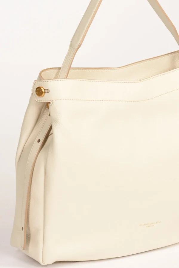 borsa ottavia bianco naturale