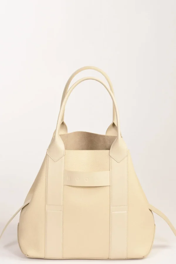 borsa script bianco