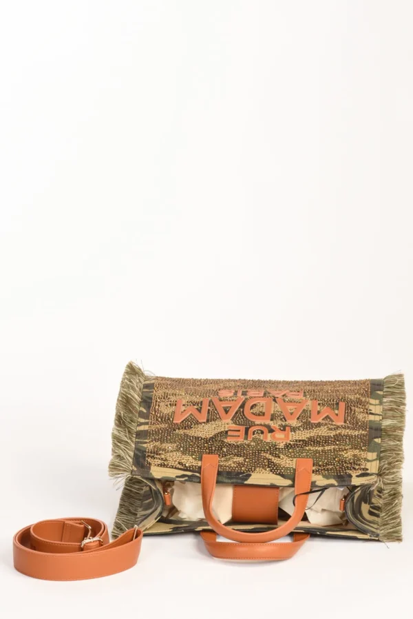 borsa seattle verde/multicolor