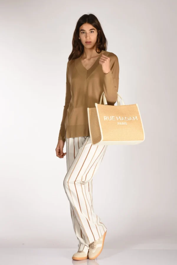 borsa summer tote beige