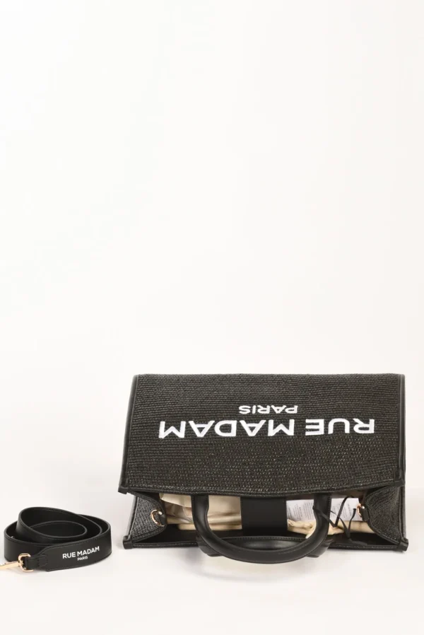 borsa summer tote nero
