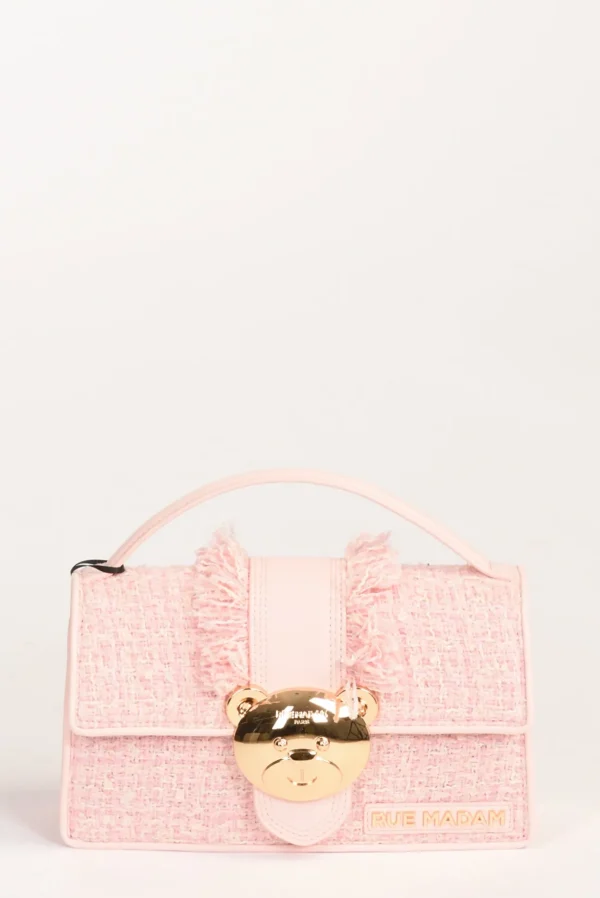 borsa teddy rosa