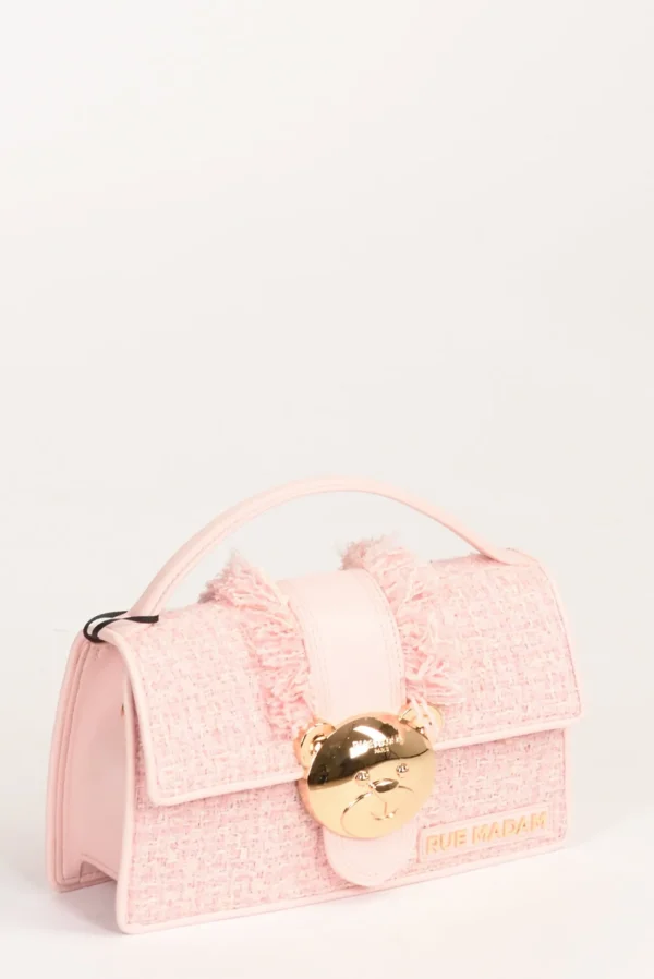 borsa teddy rosa