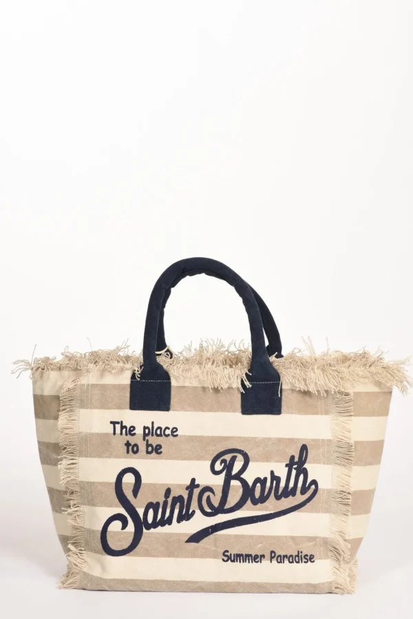 borsa vanity beige/bianco/blu